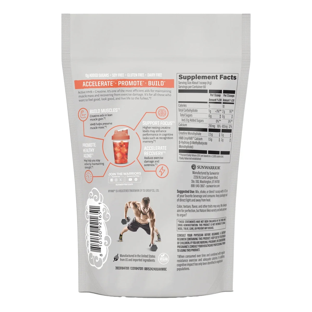 Active HMB + Creatine - Unflavored