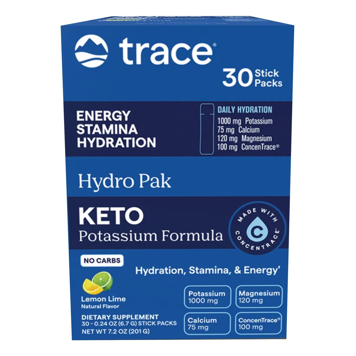 Keto Hydro Pak - Lemon Lime