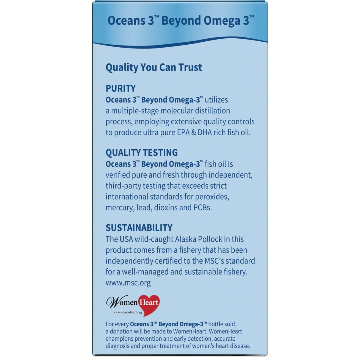 Oceans 3 Beyond Omega-3
