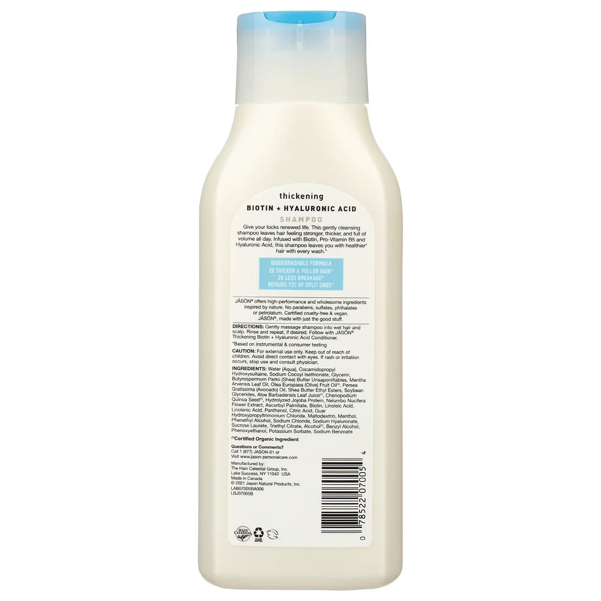 Thickening Biotin + Hyaluronic Acid Shampoo