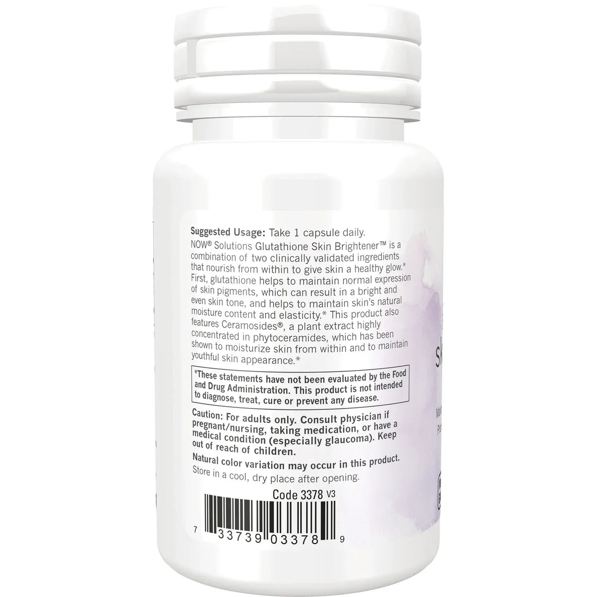 Glutathione Skin Brightener with Ceramosides