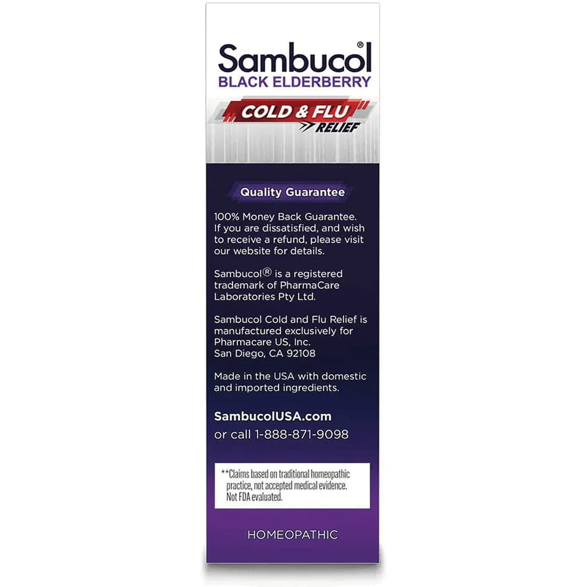 Black Elderberry Cold And Flu Relief