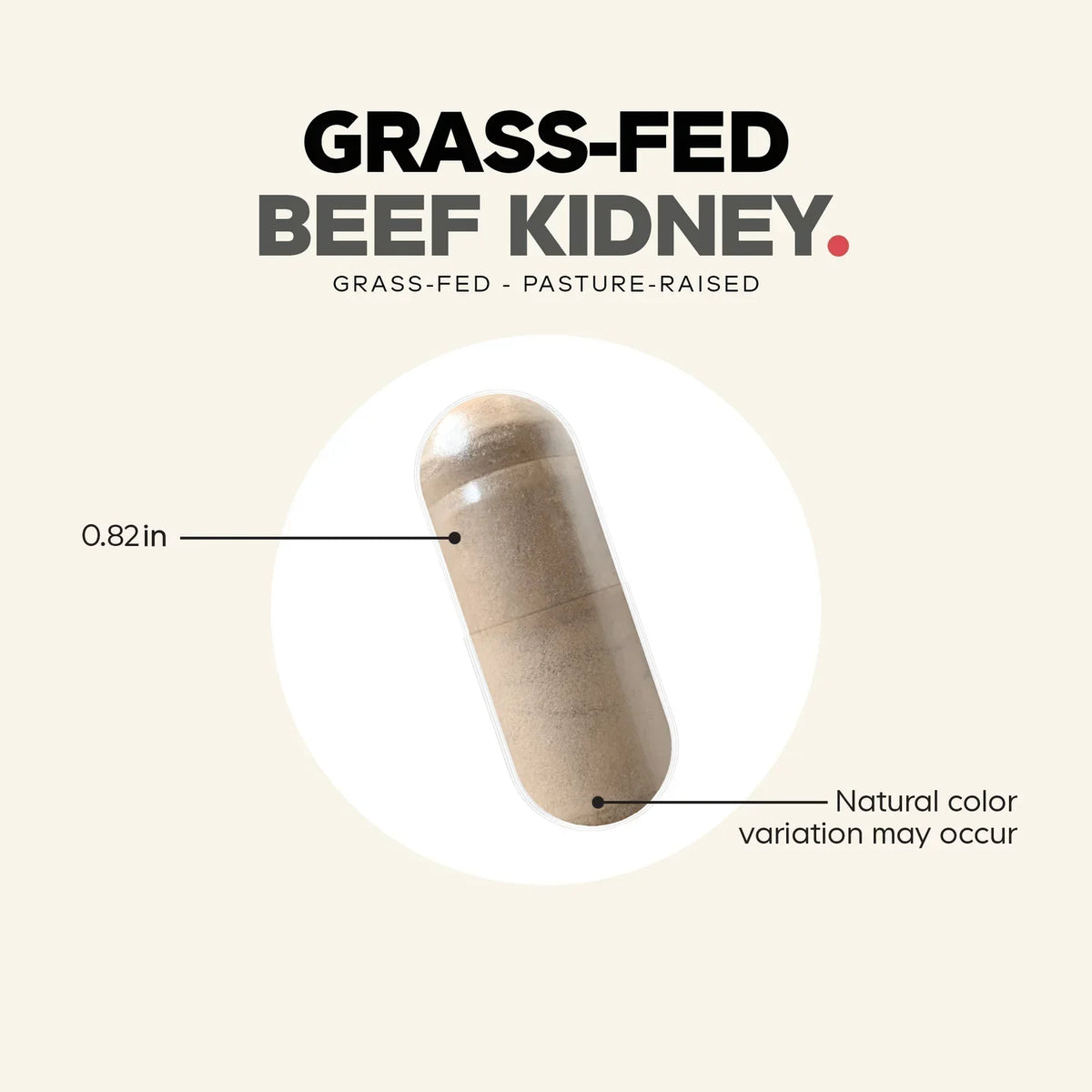 Grass-Fed Beef Kidney