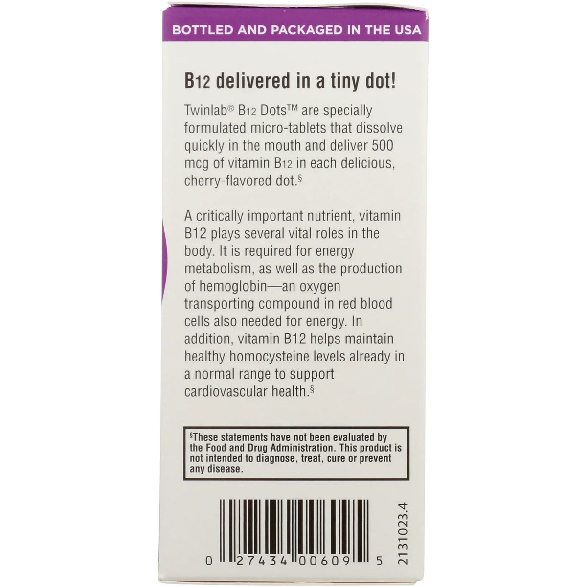 B-12 Dots - Cherry
