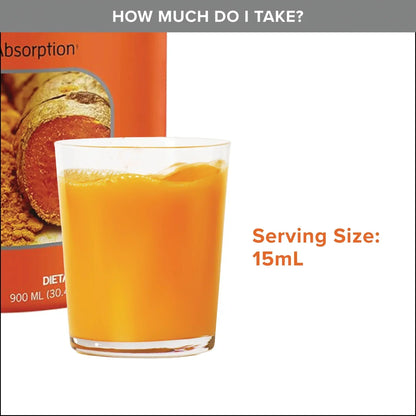 Liquid Turmeric Extra Strength - Tropical Orange