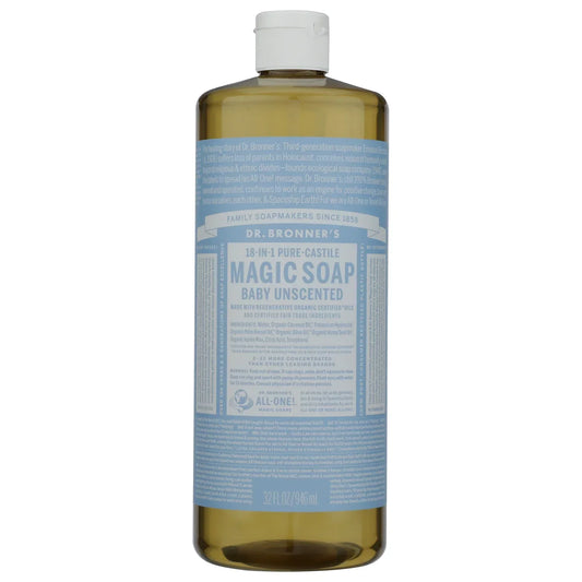 18-in-1 Pure-Castile Magic Soap - Baby Unscented