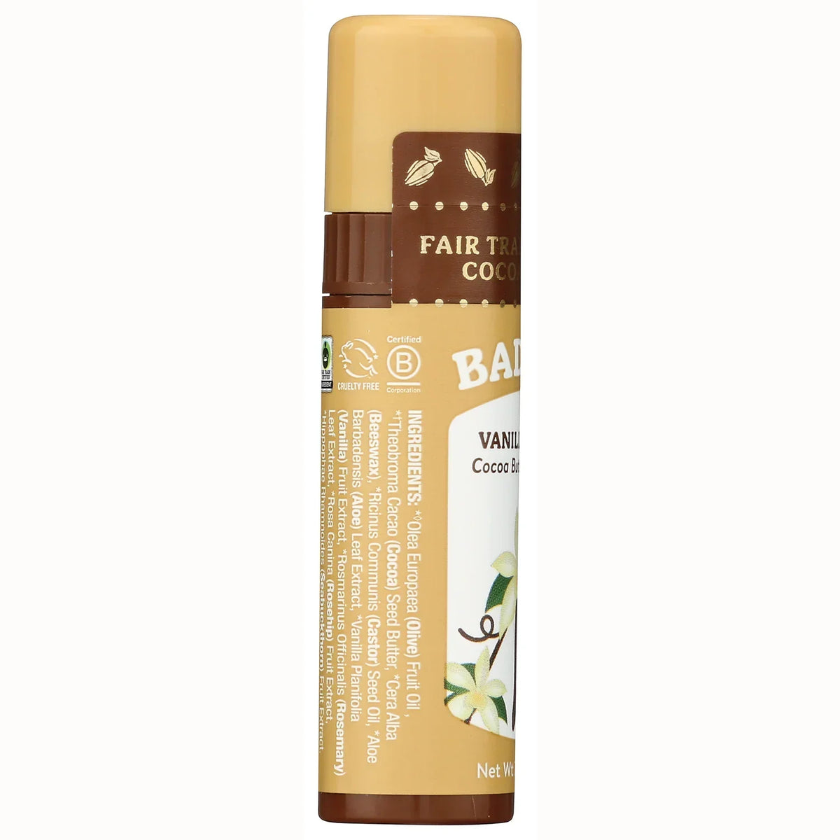 Cocoa Butter Lip Balm - Vanilla Bean