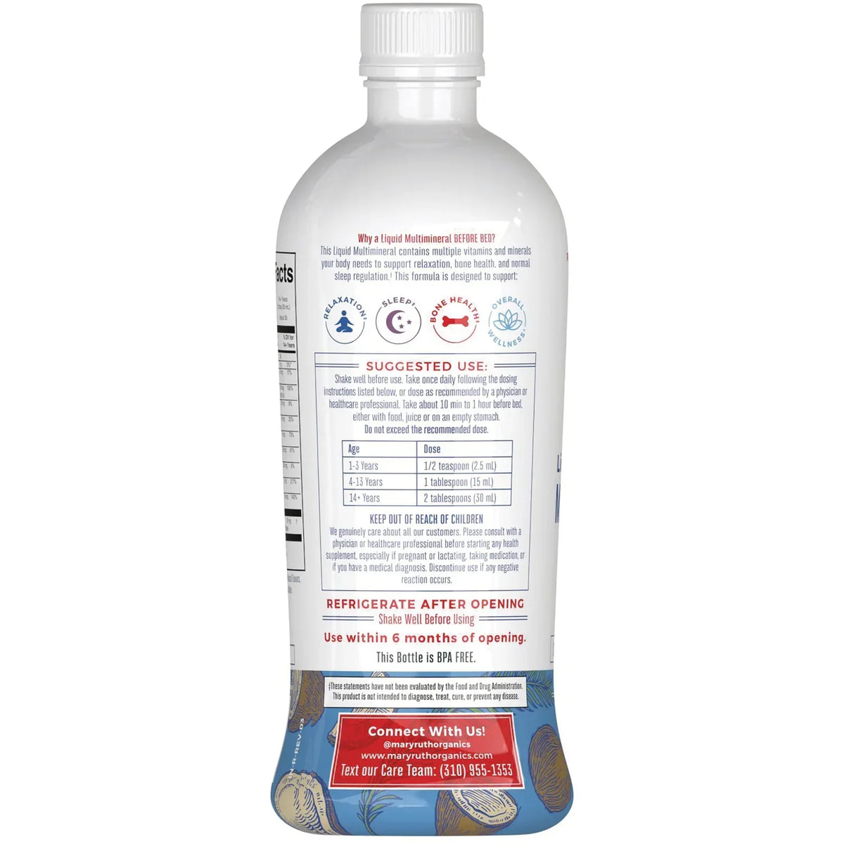 Liquid Nighttime Multimineral - Coconut Dream