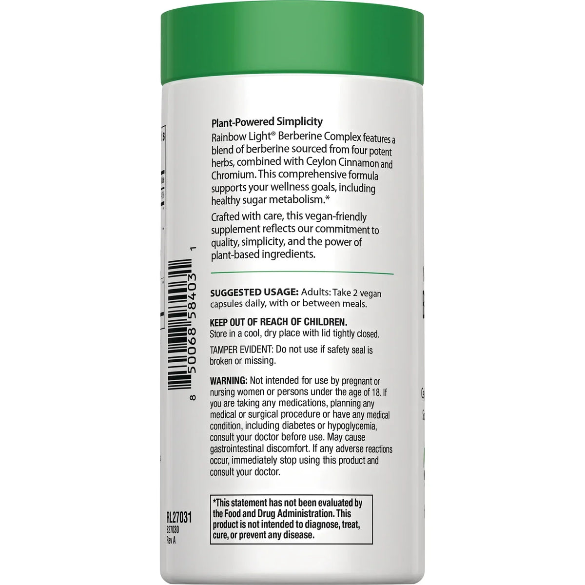 Naturally Derived Berberine Complex