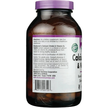 Calcium Citrate & Vitamin D3