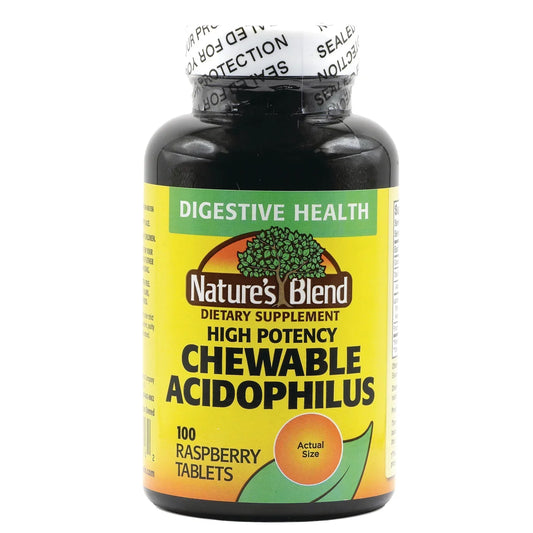High Potency Chewable Acidophilus - Raspberry