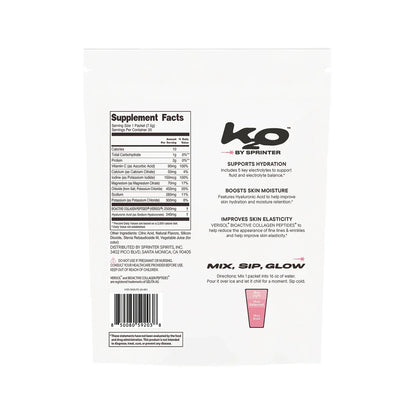 Advanced Skin Hydration Mix - Strawberry Lychee