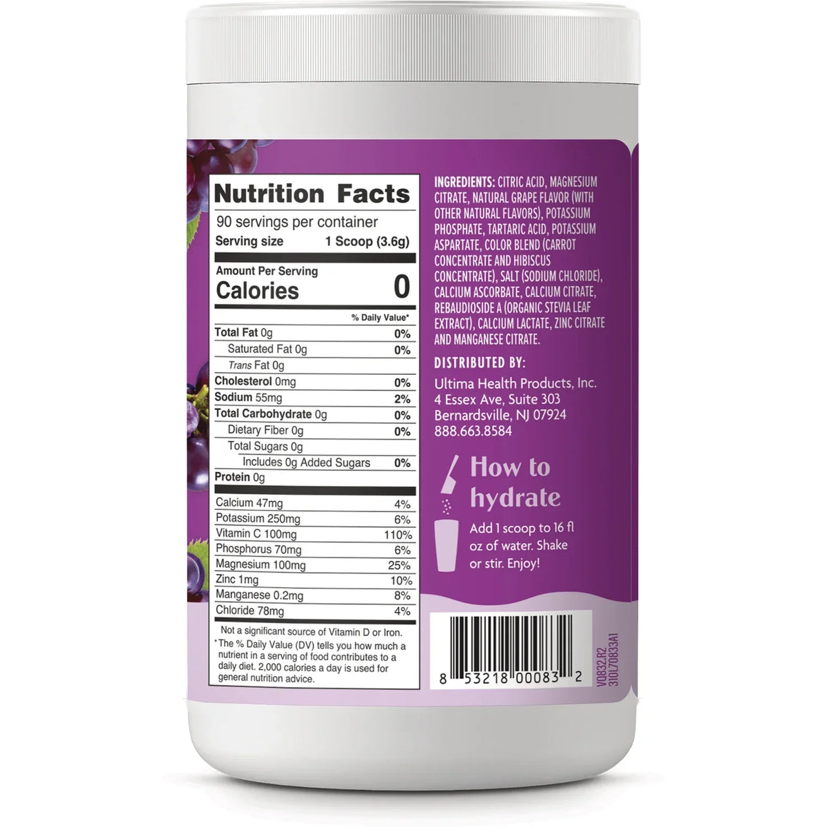 Daily Electrolyte Drink Mix - Grape