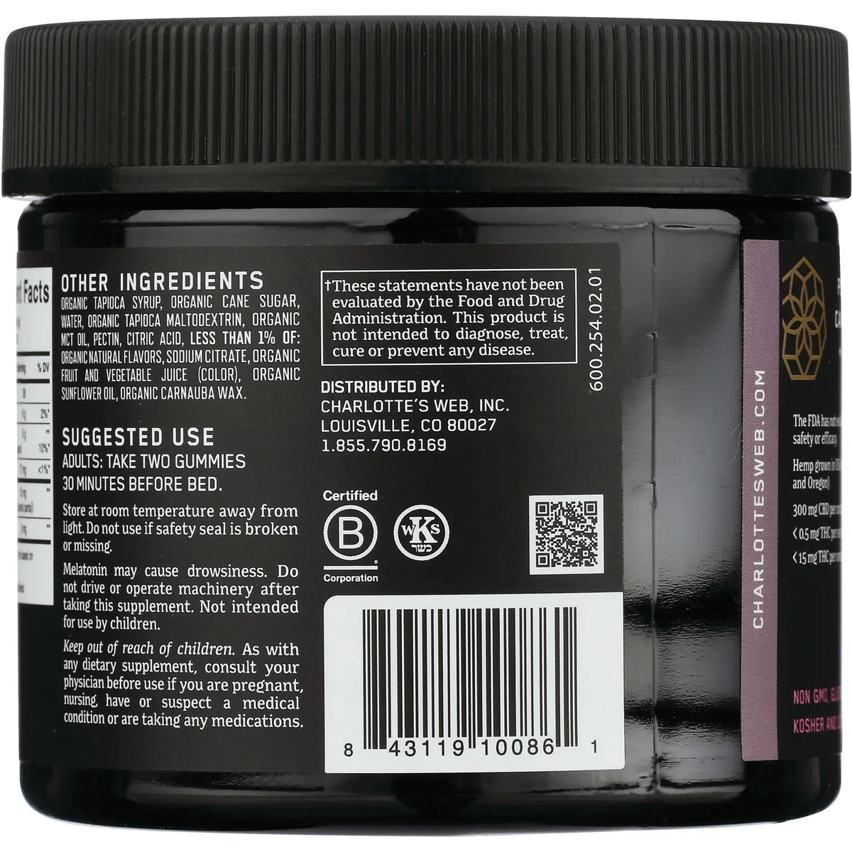 CBD Sleep Gummies - Raspberry