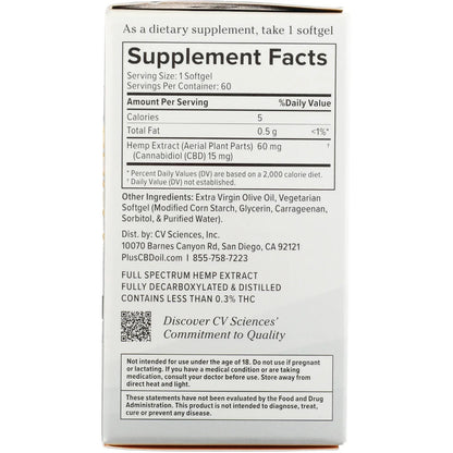 Daily Balance CBD Softgels