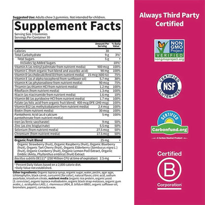 Vitamin Code Womens Multi with Iron Gummies - Cherry