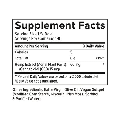 Daily Balance CBD Softgels