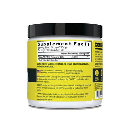 Creatine HCL Powder - Unflavored
