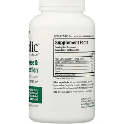 #102 Aged Garlic Extract Cleanse & Digestion