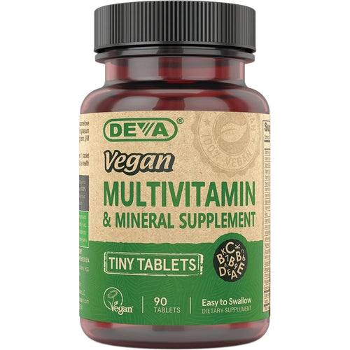 Vegan Multivitamin & Mineral Supplement - Tiny Tablets