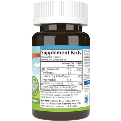 Kid's Chewable Zinc - Mixed Berry