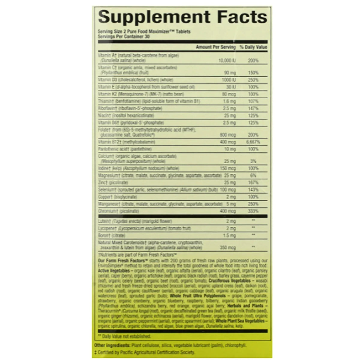 Whole Earth & Sea Men's Multivitamin & Mineral