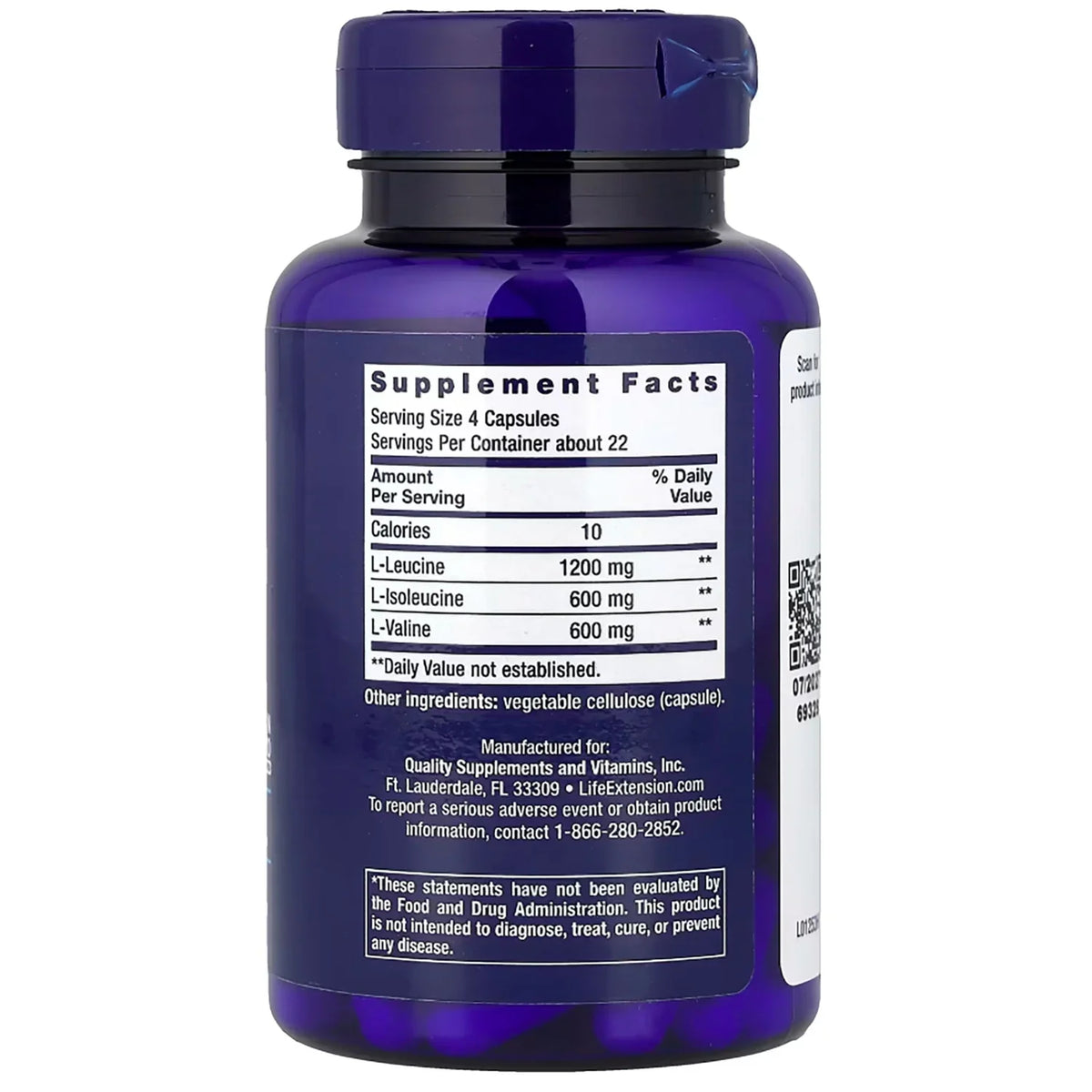 Branched Chain Amino Acids (Free Form)