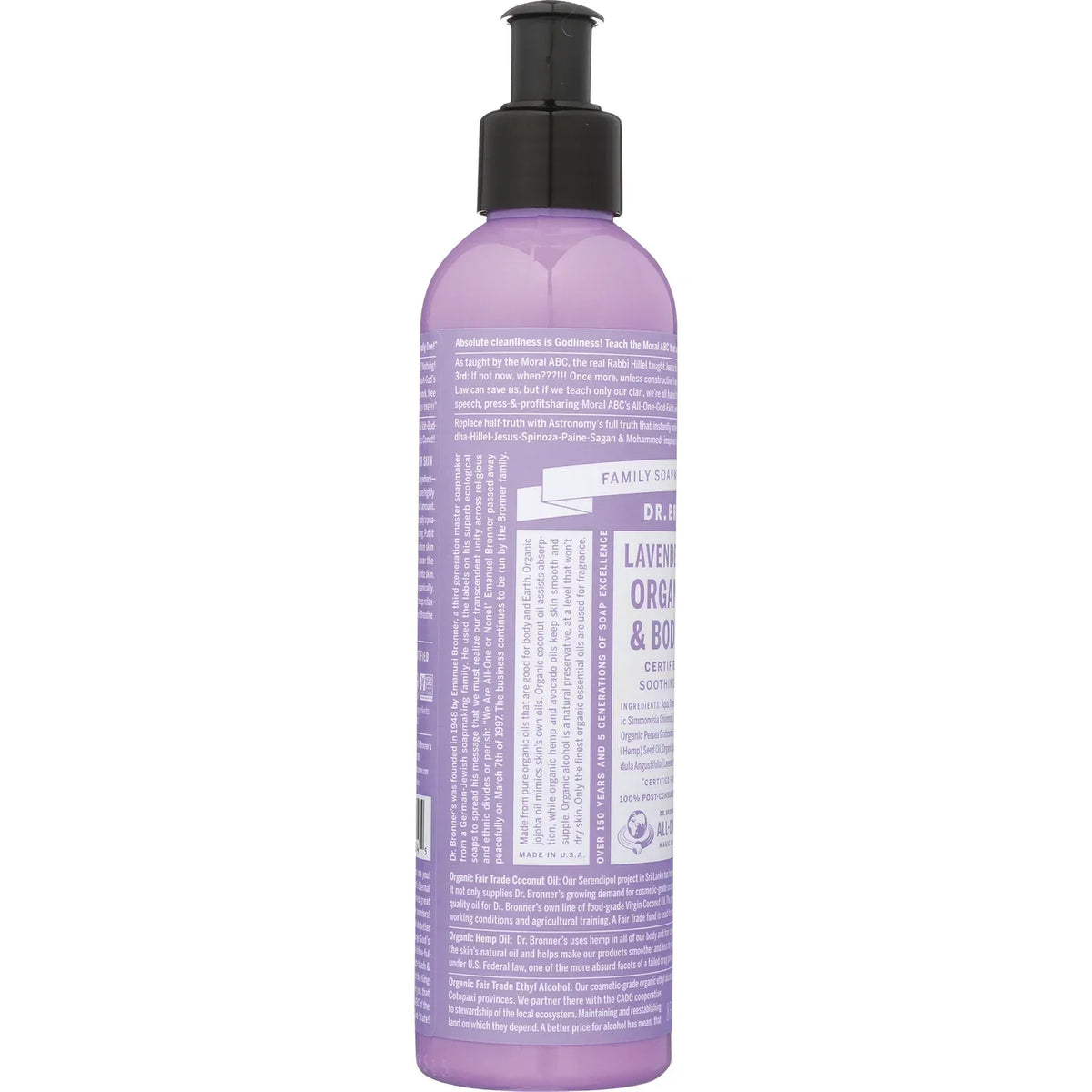 Lavender Coconut Organic Hand & Body Lotion