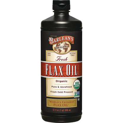 Organic Fresh Flax Oil