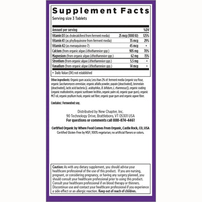 Plant Calcium Bone Strength Take Care - Slim Tablets
