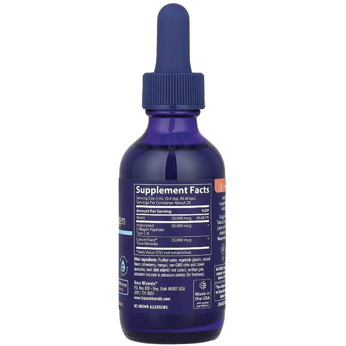 Ionic Biotin + Collagen - Strawberry Mango