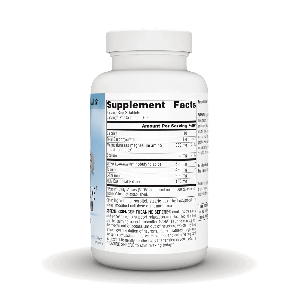 Serene Science Theanine Serene with Magnesium