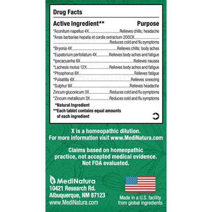 BHI Flu+ Multi-Symptom Relief Tablets