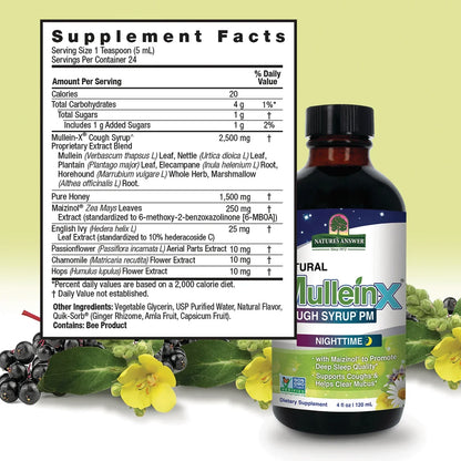 Natural Mullein-X Cough Syrup PM