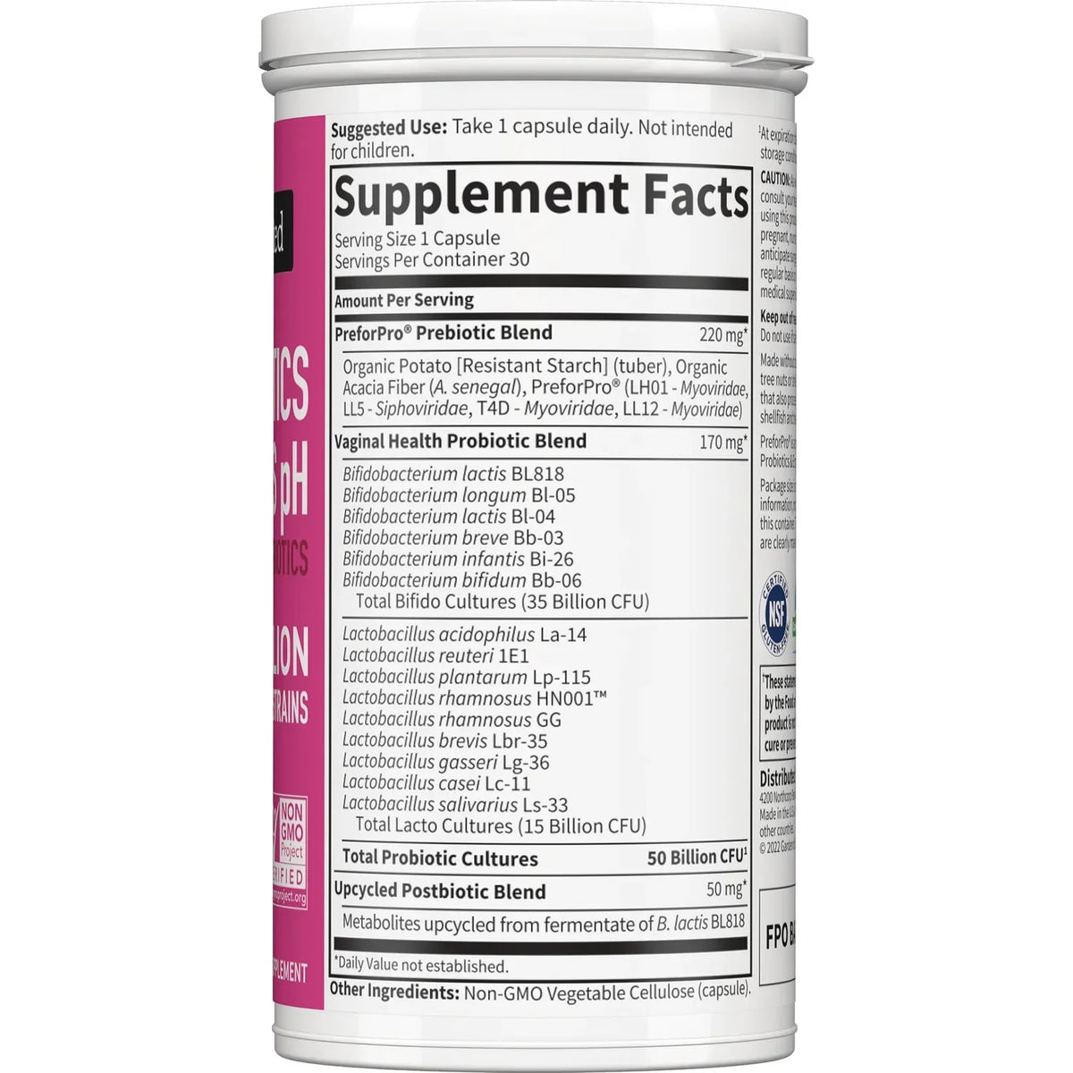 Dr. Formulated Probiotics Women's pH