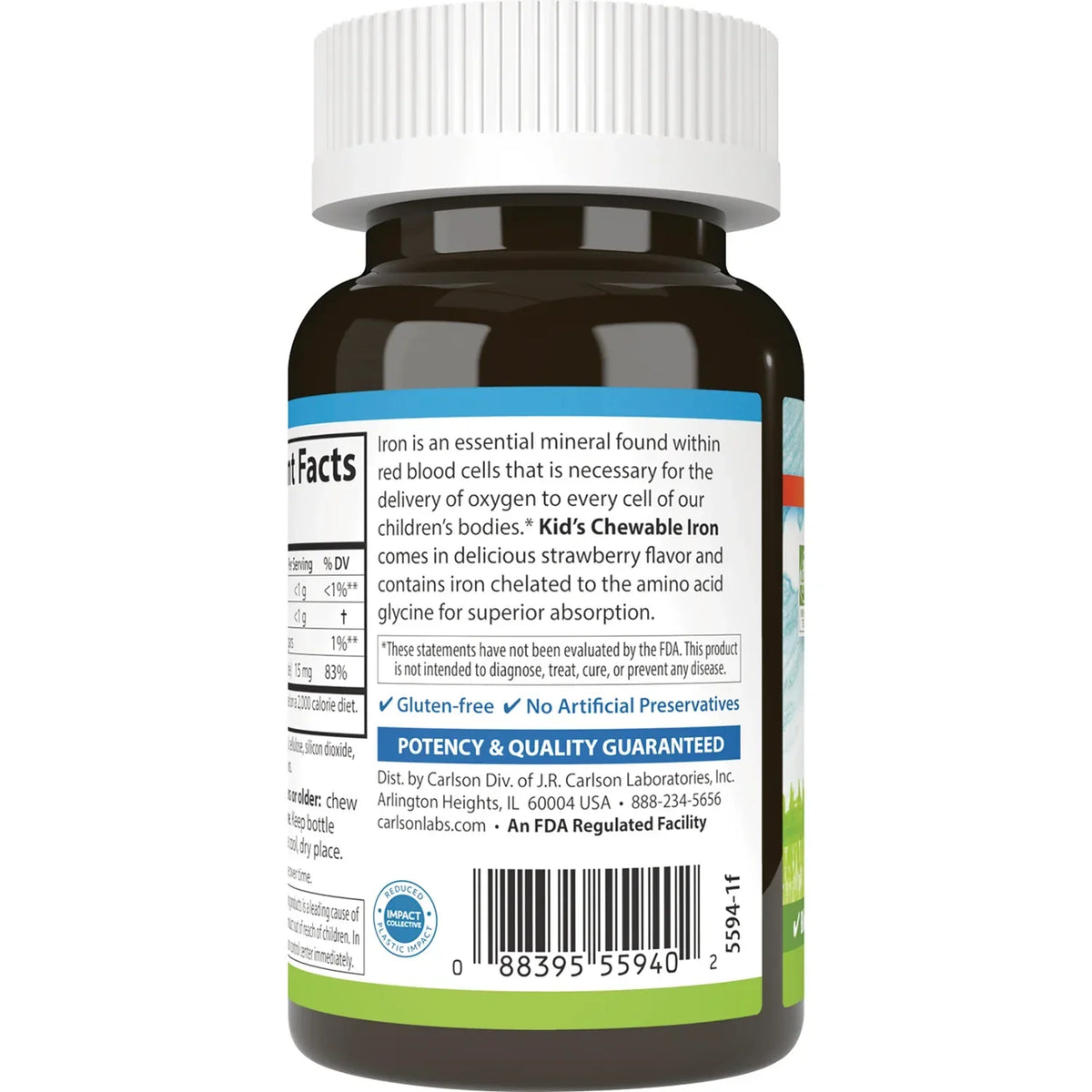 Kid's Chewable Iron - Strawberry