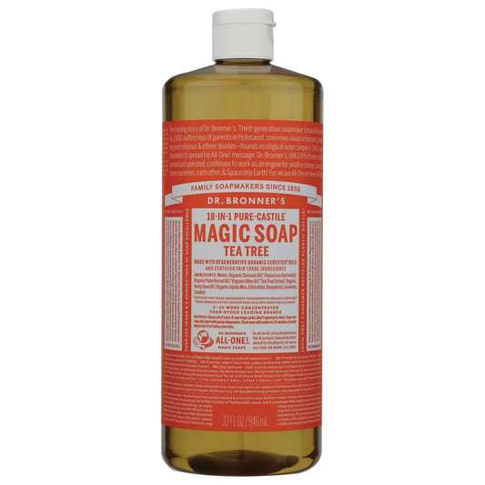 18-in-1 Pure-Castile Magic Soap - Tea Tree