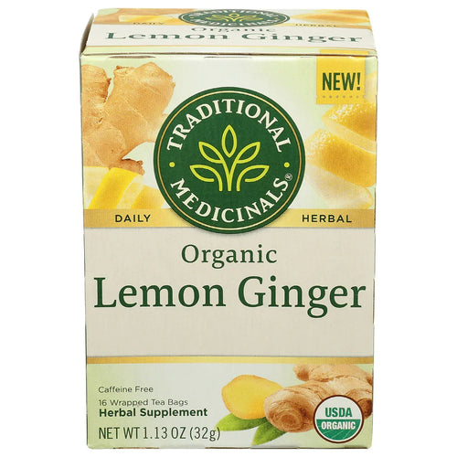 Organic Lemon Ginger Tea