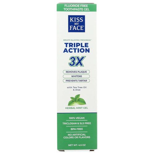 Triple Action Toothpaste - Herbal Mint Gel