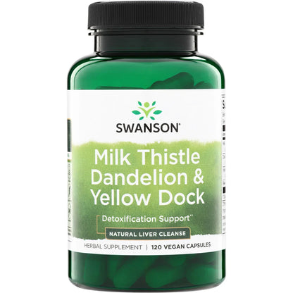 Milk Thistle Dandelion & Yellow Dock