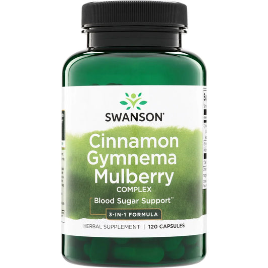 Cinnamon Gymnema Mulberry Complex - 3-in-1 Formula