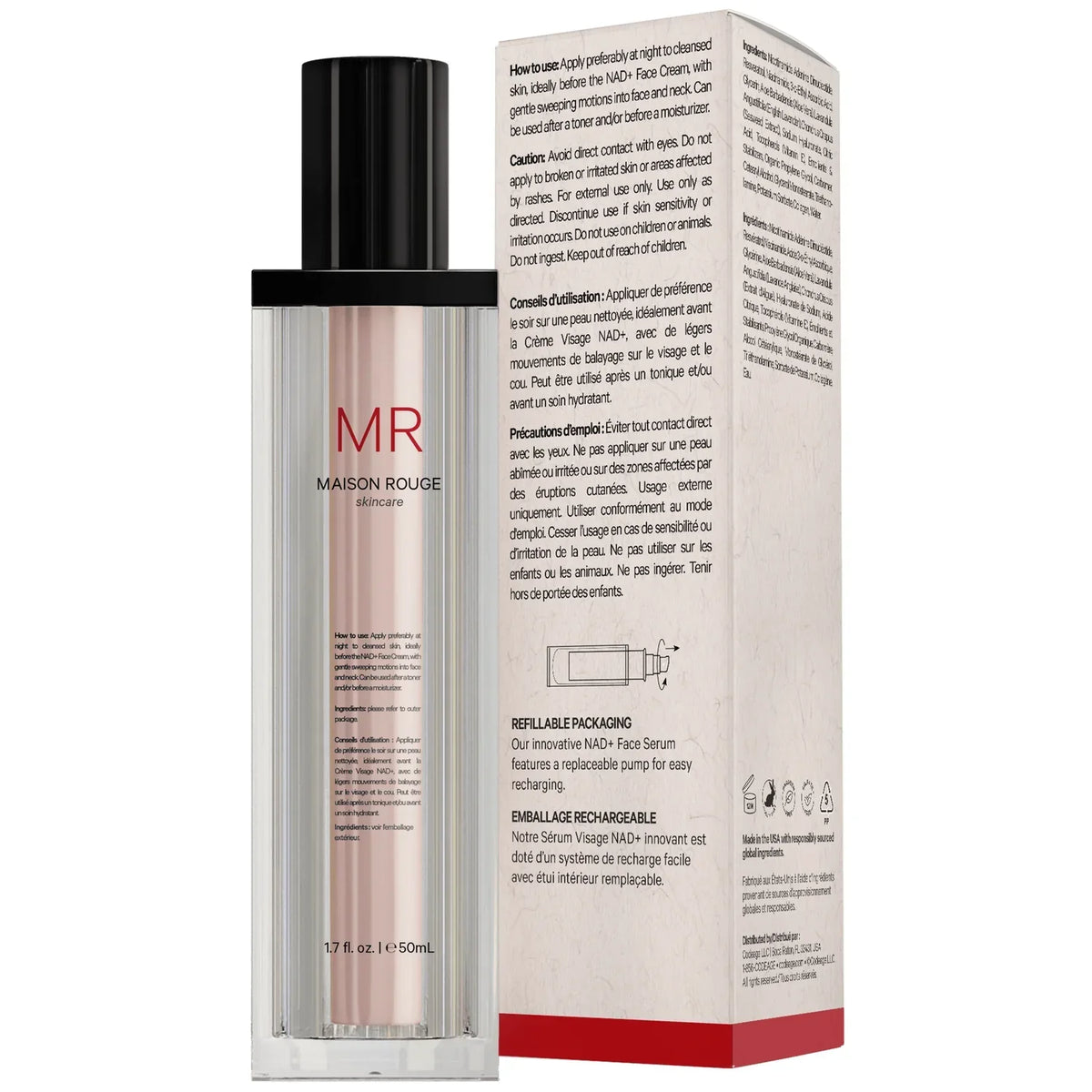 Maison Rouge NAD+ Face Serum