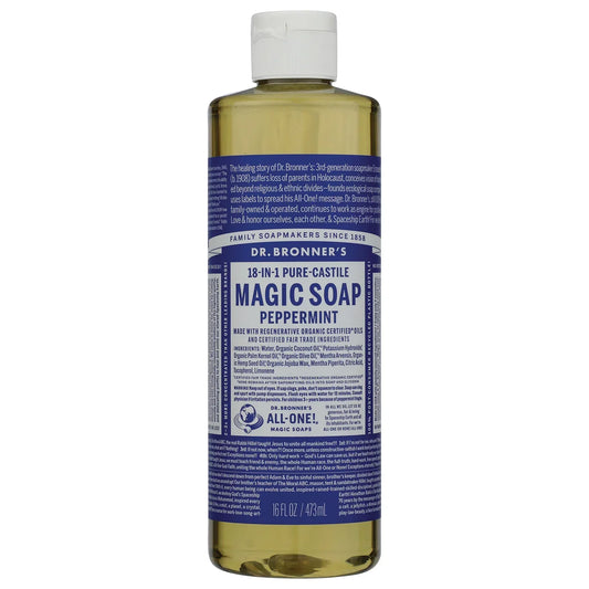 18-in-1 Pure-Castile Magic Soap - Peppermint