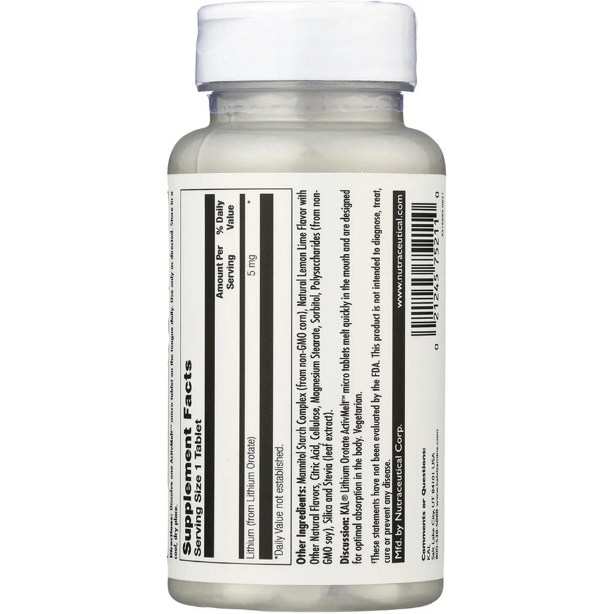 Lithium Orotate - Lemon Lime