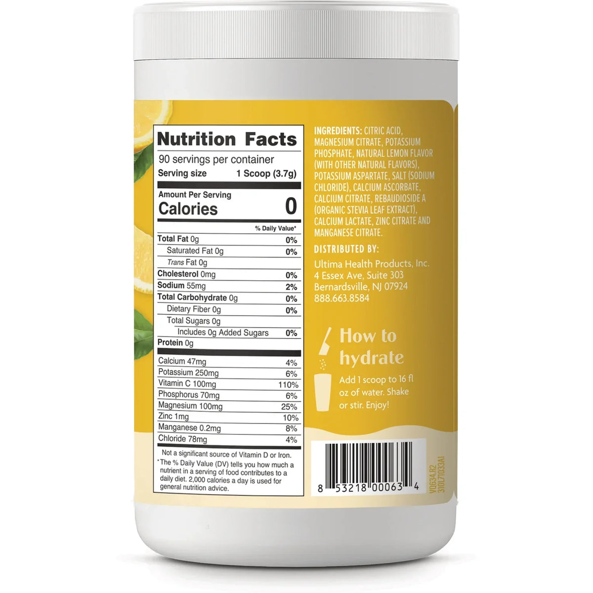 Daily Electrolyte Drink Mix - Lemonade