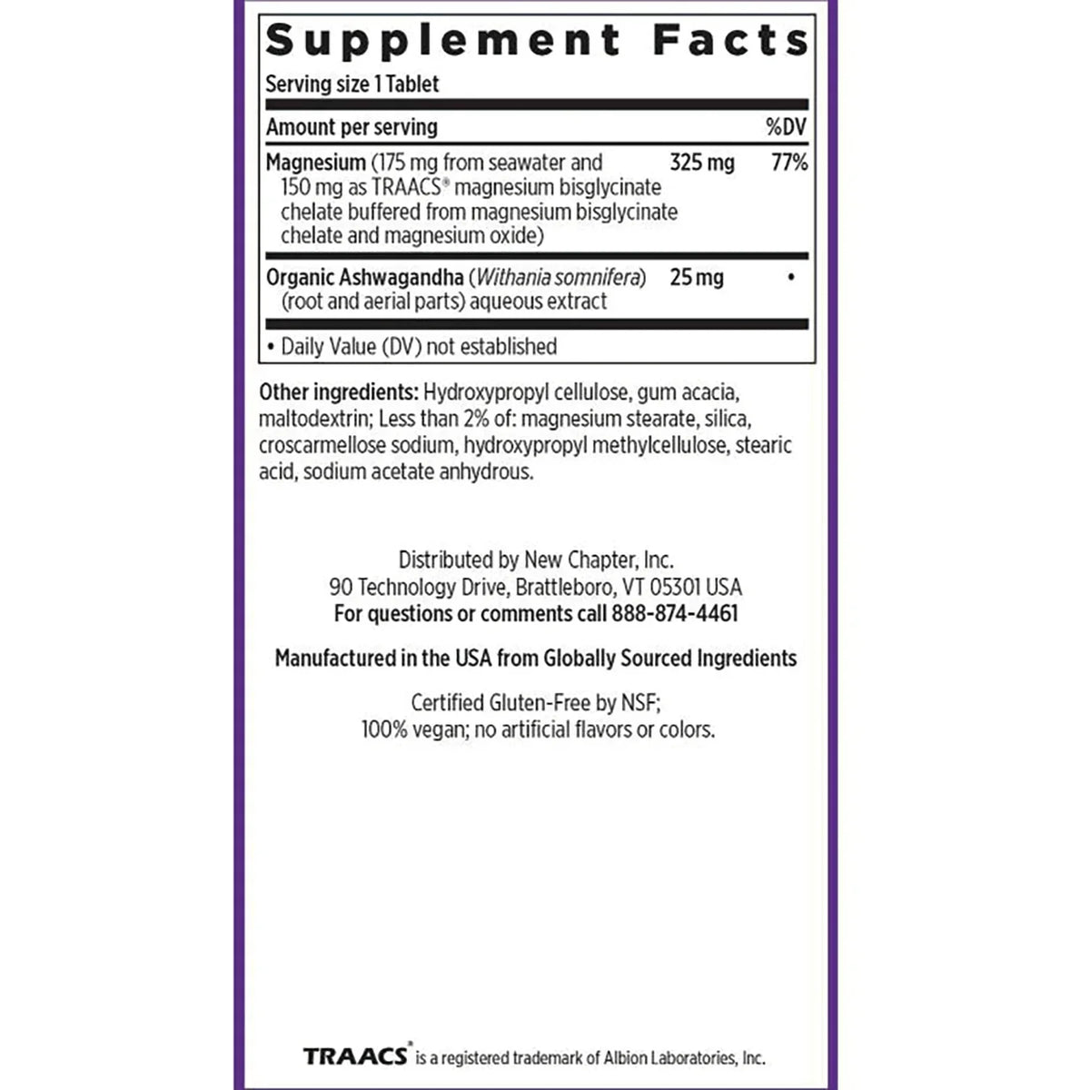 Magnesium + Ashwagandha